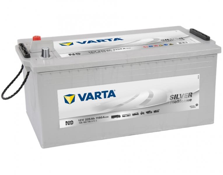 Акумулятор Varta Silver ProMotive 225Ah бокова(+/-) (1150EN) N9